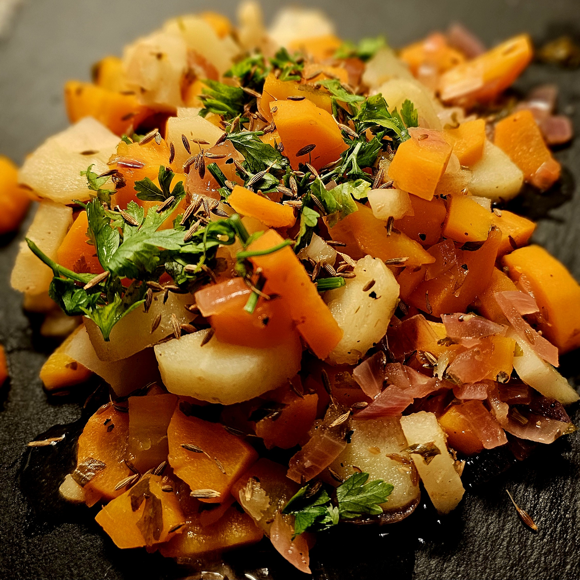Carottes au cumin